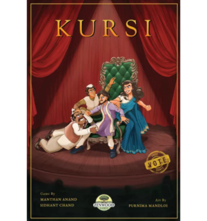 Kursi | Indian Political Strategy, Negotiation & Power Struggle Board Game | 3–6 Players | Ages 14+ | 45–90 Min Playtime (Rent)