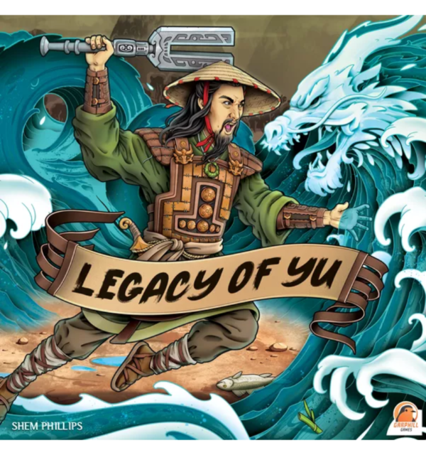 Legacy of Yu | Solo Campaign-Based Canal Building Strategy Board Game | 1 Player | Ages 12+ | 60–90 Min Playtime (Rent)