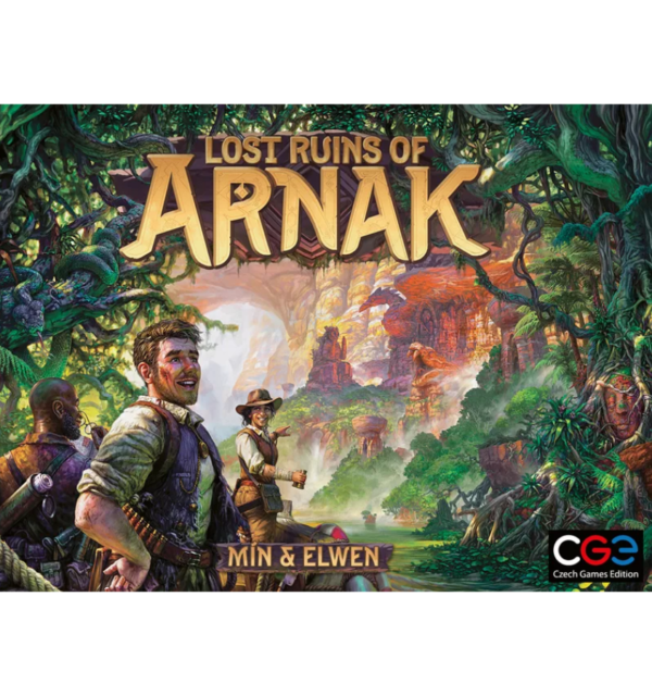 Lost Ruins of Arnak | Deck-Building & Worker Placement Adventure Strategy Board Game | 1–4 Players | Ages 12+ | 30–120 Min Playtime (Rent)