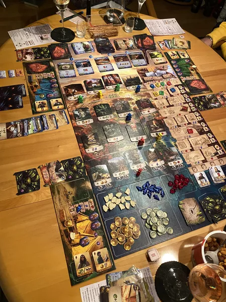 Lost Ruins of Arnak | Deck-Building & Worker Placement Adventure Strategy Board Game | 1–4 Players | Ages 12+ | 30–120 Min Playtime (Rent)