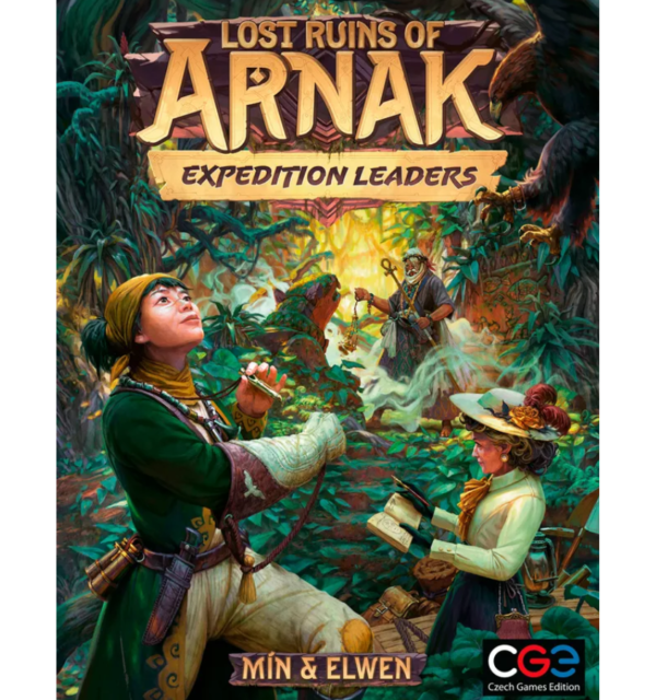 Lost Ruins of Arnak Expedition Leaders Expansion | Unique Player Powers & Enhanced Strategy Expansion for Lost Ruins of Arnak | 1–4 Players | Ages 12+ | 30–120 Min Playtime (Rent)