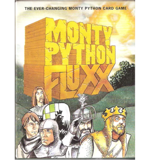 Monty Python Fluxx | Ever-Changing Rules & Monty Python Themed Party Card Game | 2–6 Players | Ages 8+ | 10–40 Min Playtime (Rent)