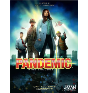 Pandemic | Cooperative Disease Control & Crisis Management Strategy Board Game | 2–4 Players | Ages 8+ | 45–60 Min Playtime (Rent)