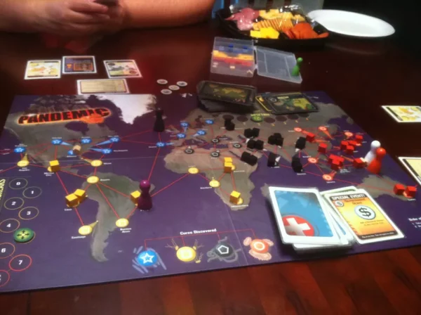 Pandemic | Cooperative Disease Control & Crisis Management Strategy Board Game | 2–4 Players | Ages 8+ | 45–60 Min Playtime (Rent)