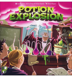 Potion Explosion | Marble Drafting & Potion Brewing Puzzle Strategy Board Game | 2–4 Players | Ages 8+ | 30–45 Min Playtime (Rent)