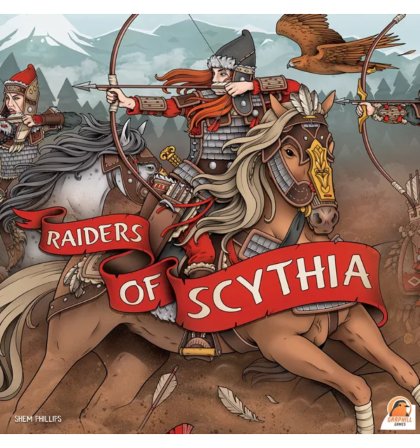 Raiders of Scythia | Worker Placement & Resource Management Strategy Board Game Inspired by Ancient Nomads | 1–4 Players | Ages 12+ | 60–80 Min Playtime (Rent)