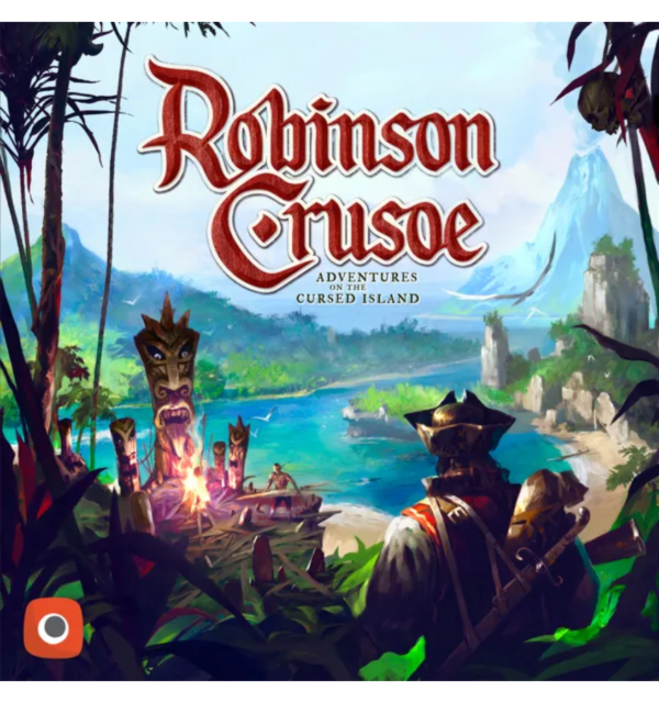 Robinson Crusoe: Adventures on the Cursed Island | Cooperative Survival & Exploration Strategy Board Game on a Deserted Island | 1–4 Players | Ages 14+ | 60–120 Min Playtime (Rent)