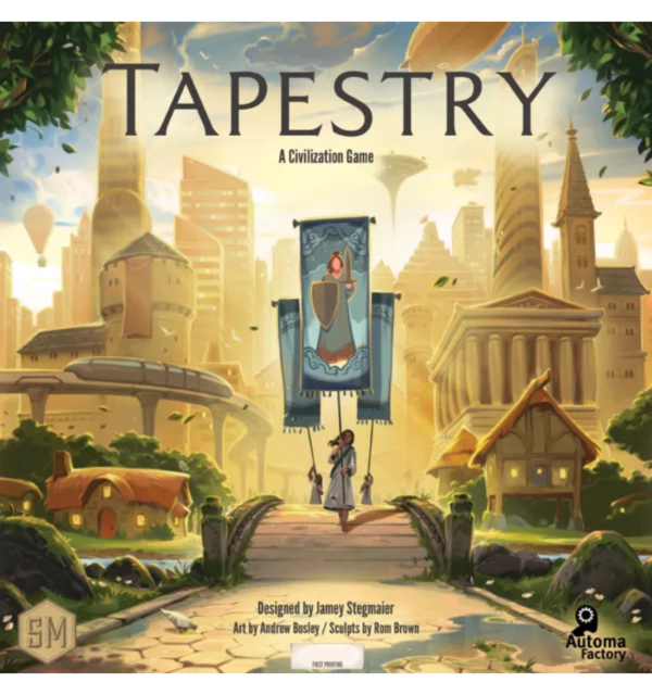 Tapestry | Civilization Building & Engine-Building Strategy Board Game | 1–5 Players | Ages 12+ | 90–120 Min Playtime (Rent)