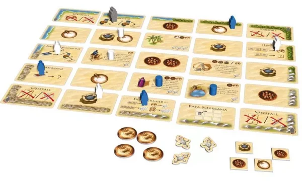 Targi | Tribe Building & Resource Management Strategy Board Game for Two Players | 2 Players | Ages 12+ | 60 Min Playtime (Rent)
