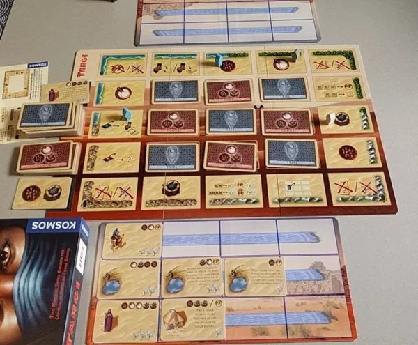 Targi | Tribe Building & Resource Management Strategy Board Game for Two Players | 2 Players | Ages 12+ | 60 Min Playtime (Rent)