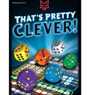Thats Pretty Clever 1 That's Pretty Clever! | Dice Drafting & Combo Building Roll-and-Write Strategy Game | 1–4 Players | Ages 8+ | 30 Min Playtime (Rent)