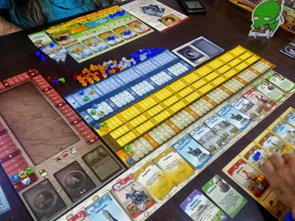 Through the Ages: A New Story of Civilization | Civilization Building & Card-Driven Engine-Building Epic Strategy Board Game | 2–4 Players | Ages 14+ | 120–180 Min Playtime (Rent)