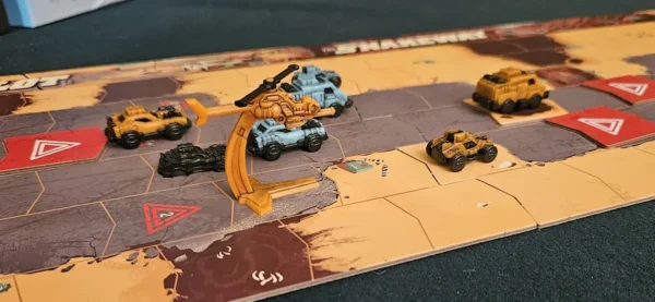 Thunder Road: Vendetta – Maximum Chrome | Chaotic Vehicular Combat & High-Speed Racing Strategy Board Game | 2–5 Players | Ages 10+ | 45–75 Min Playtime (Rent)