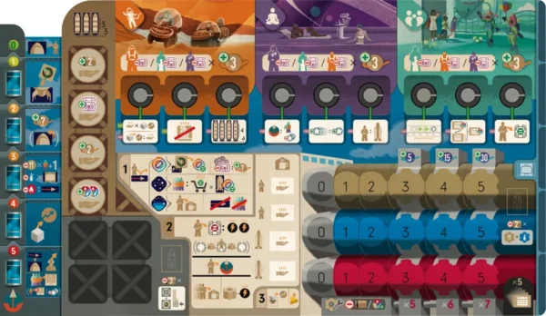 Galactic Cruise | Worker Placement & Space Tourism Business Management Strategy Board Game | 1–4 Players | Ages 14+ | 90–150 Min Playtime