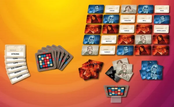 Codenames 2 Codenames | Team-Based Word Association & Deduction Party Game | 2–8+ Players | Ages 14+ | 15 Min Playtime (Rent)