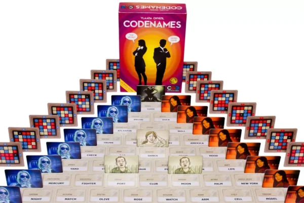 Codenames 3 Codenames | Team-Based Word Association & Deduction Party Game | 2–8+ Players | Ages 14+ | 15 Min Playtime (Rent)