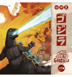 King of Tokyo: Godzilla | Monster Battling, Dice Rolling & Push-Your-Luck Party Strategy Board Game | 2–6 Players | Ages 8+ | 30 Min Playtime (Rent)