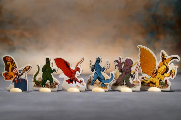 King of Tokyo Godzilla 2 King of Tokyo: Godzilla | Monster Battling, Dice Rolling & Push-Your-Luck Party Strategy Board Game | 2–6 Players | Ages 8+ | 30 Min Playtime (Rent)