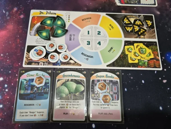 Moon Colony Bloodbath | Simultaneous Play, Engine Building and Losing Tableau Card Game | 1–5 Players | Ages 14+ | 45–90 Min Playtime (Rent)