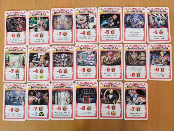 Moon Colony Bloodbath | Simultaneous Play, Engine Building and Losing Tableau Card Game | 1–5 Players | Ages 14+ | 45–90 Min Playtime (Rent)