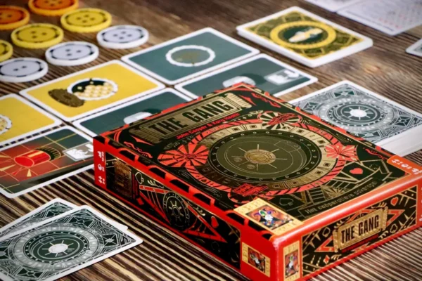 The Gang | Cooperative Poker & Team Deduction Strategy Card Game | 3–6 Players | Ages 10+ | 20–30 Min Playtime (Rent)