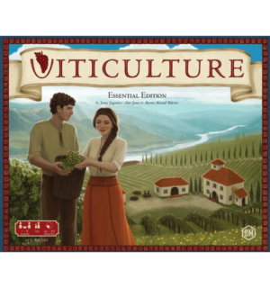 Viticulture: Essential Edition | Vineyard Development & Worker Placement Wine-Making Strategy Board Game | 1–6 Players | Ages 13+ | 45–90 Min Playtime (Rent)