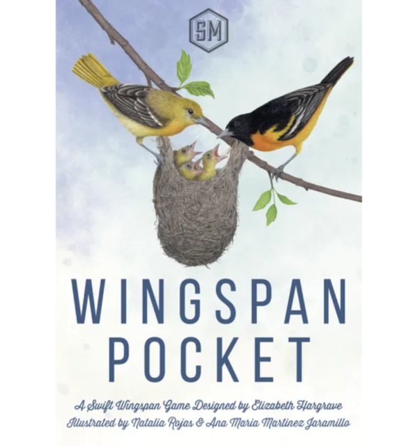 Wingspan Pocket | Pocket Sized Bird Collection & Engine-Building Strategy Card Game for Nature Lovers | 1–5 Players | Ages 8+ | 25–35 Min Playtime (Rent)