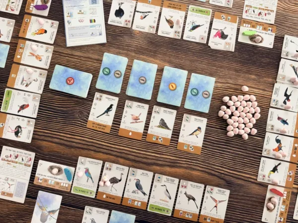 Wingspan Pocket | Pocket Sized Bird Collection & Engine-Building Strategy Card Game for Nature Lovers | 1–5 Players | Ages 8+ | 25–35 Min Playtime (Rent)