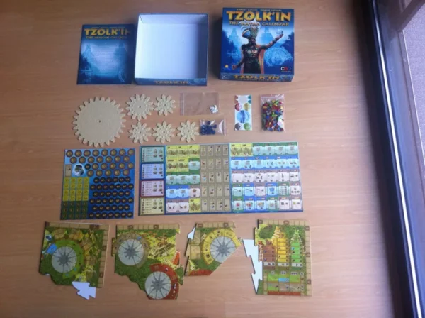 Tzolkin 3 Tzolk'in: The Mayan Calendar | Worker Placement & Resource Management Civilization Strategy Board Game | 2–4 Players | Ages 13+ | 90–120 Min Playtime (Rent)